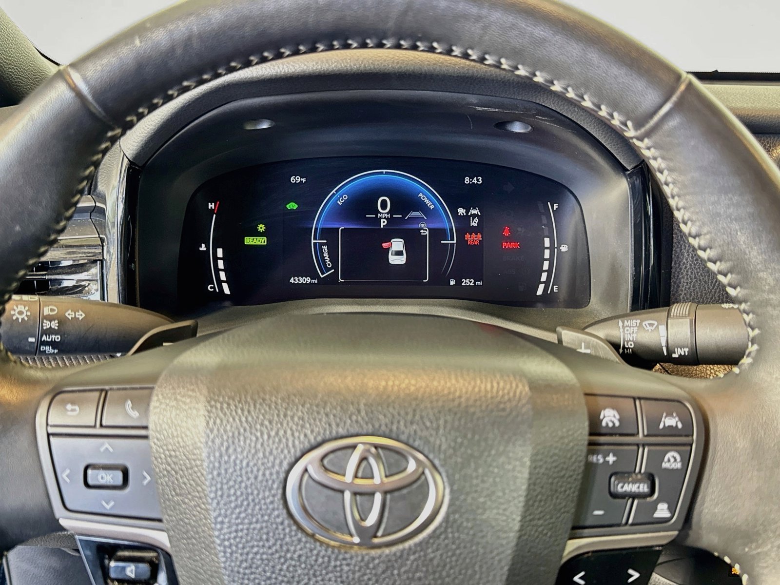 Used 2025 Midnight Black Metallic Toyota SE image 15
