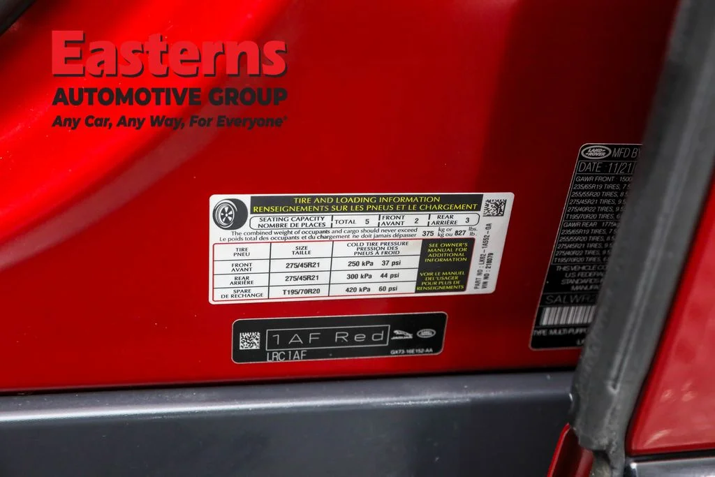 Used 2022 Red Land Rover HSE Silver Edition image 36