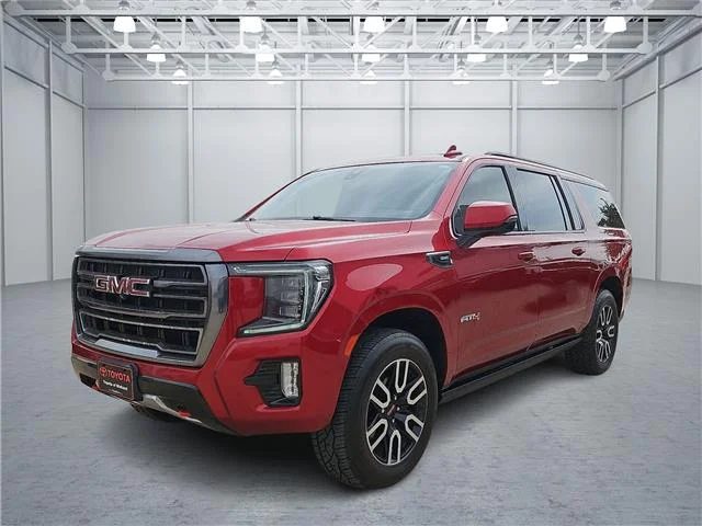 Used 2021 Cayenne Red Tintcoat GMC AT4 4x4 image 1