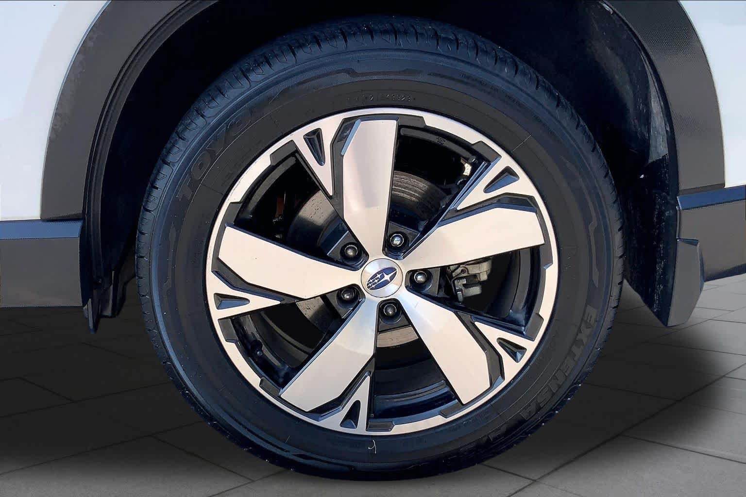 Used 2020 Crystal White Pearl Subaru Touring image 11