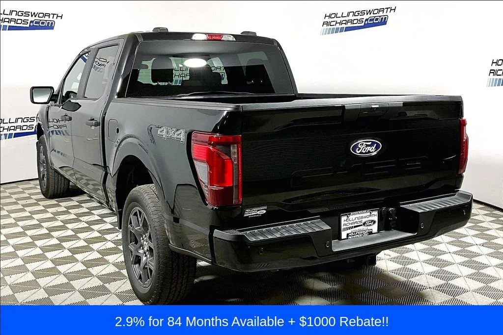 New 2026 Agate Black Metallic Ford STX® image 3