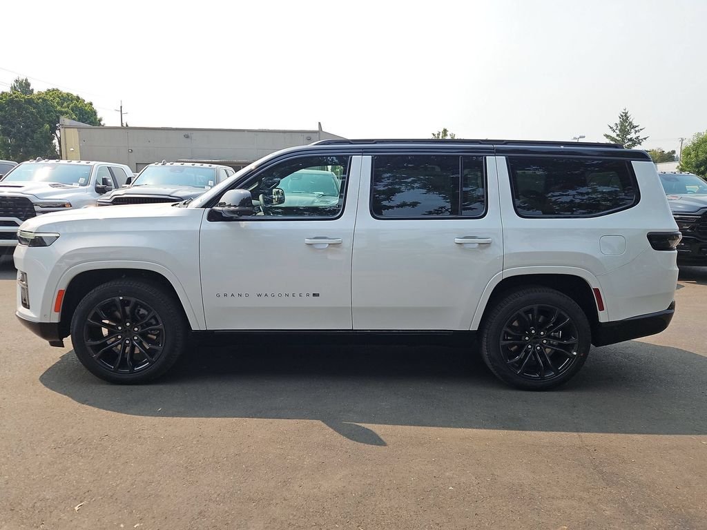 New 2026 Bright White Clearcoat Jeep Summit Obsidian image 4