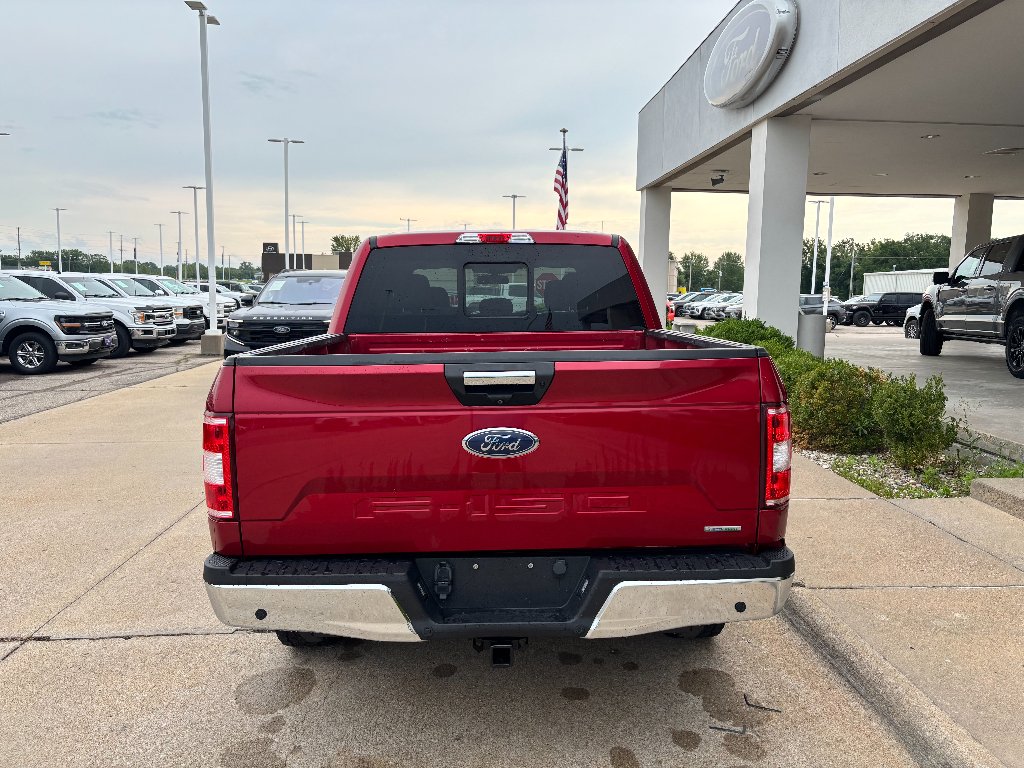 Used 2020 Rapid Red Metallic Tinted Clearcoat Ford XLT image 3