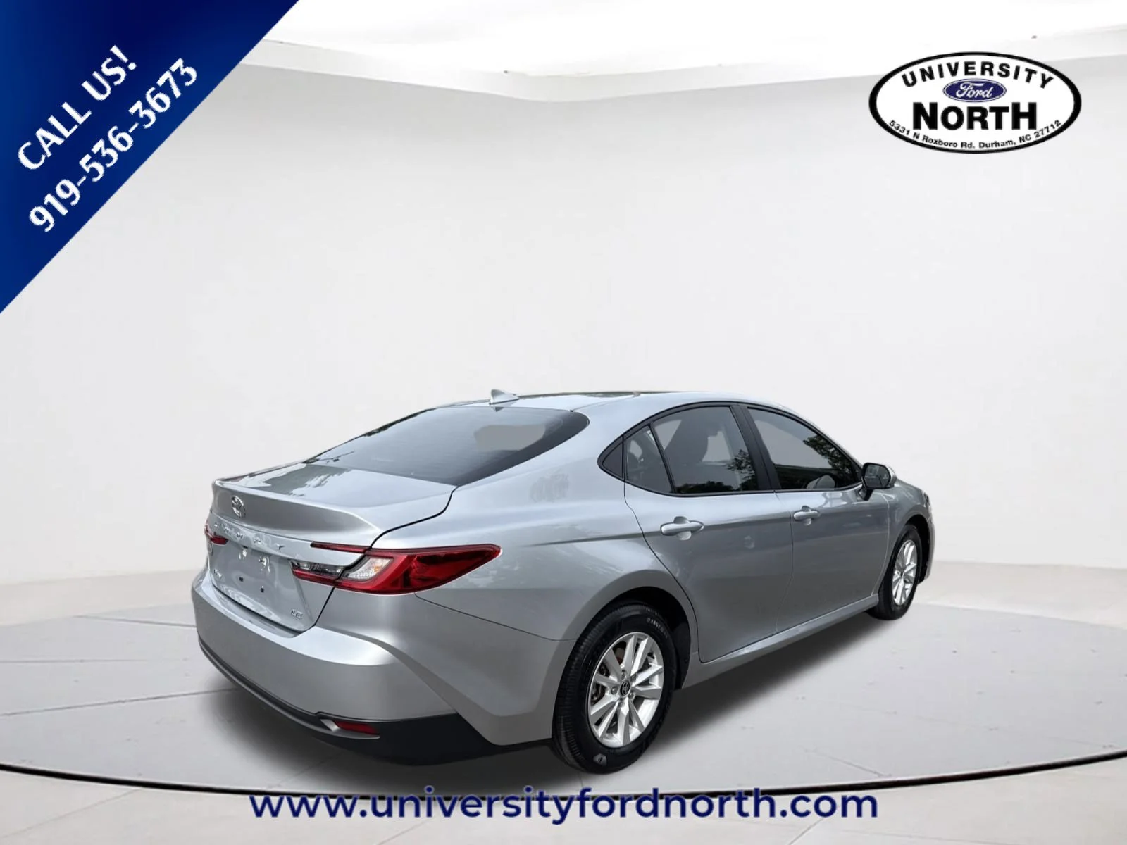 Used 2025 Celestial Silver Metallic Toyota LE image 7