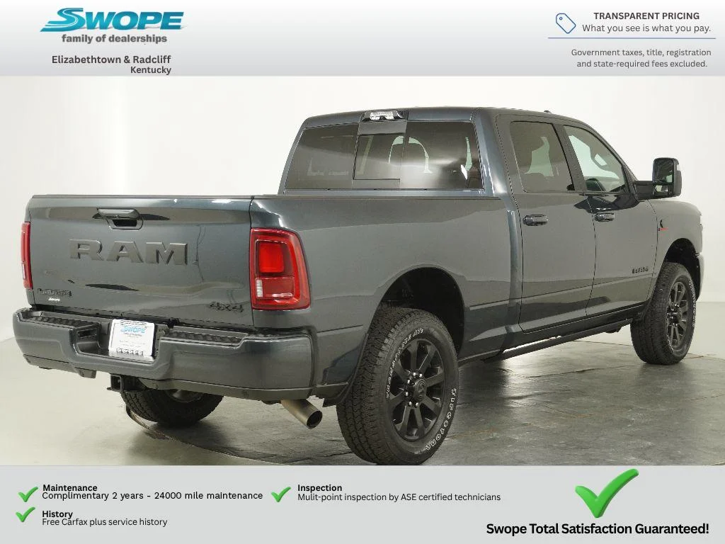 Used 2025 Forged Blue Metallic Ram Laramie image 3