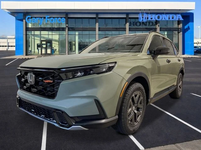 New 2026 Ash Green Metallic Honda TrailSport image 1