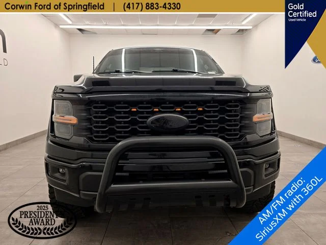 Certified Used 2024 Black Metallic Ford STX image 8