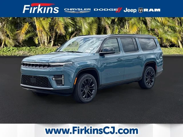 2026 Jeep Grand Wagoneer L Summit Obsidian