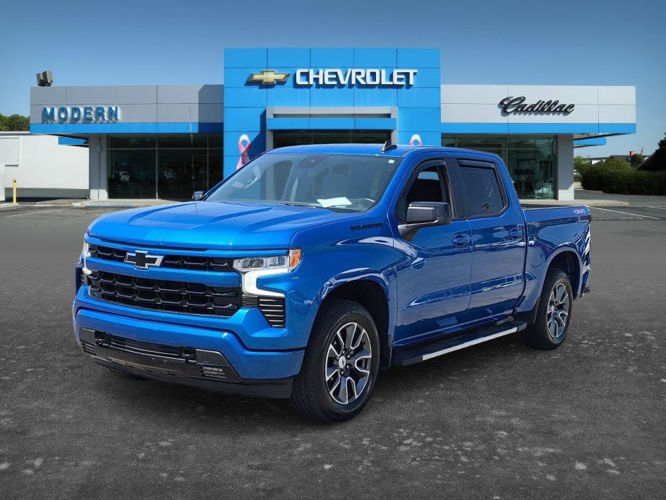 Used 2024 Glacier Blue Metallic Chevrolet RST image 1