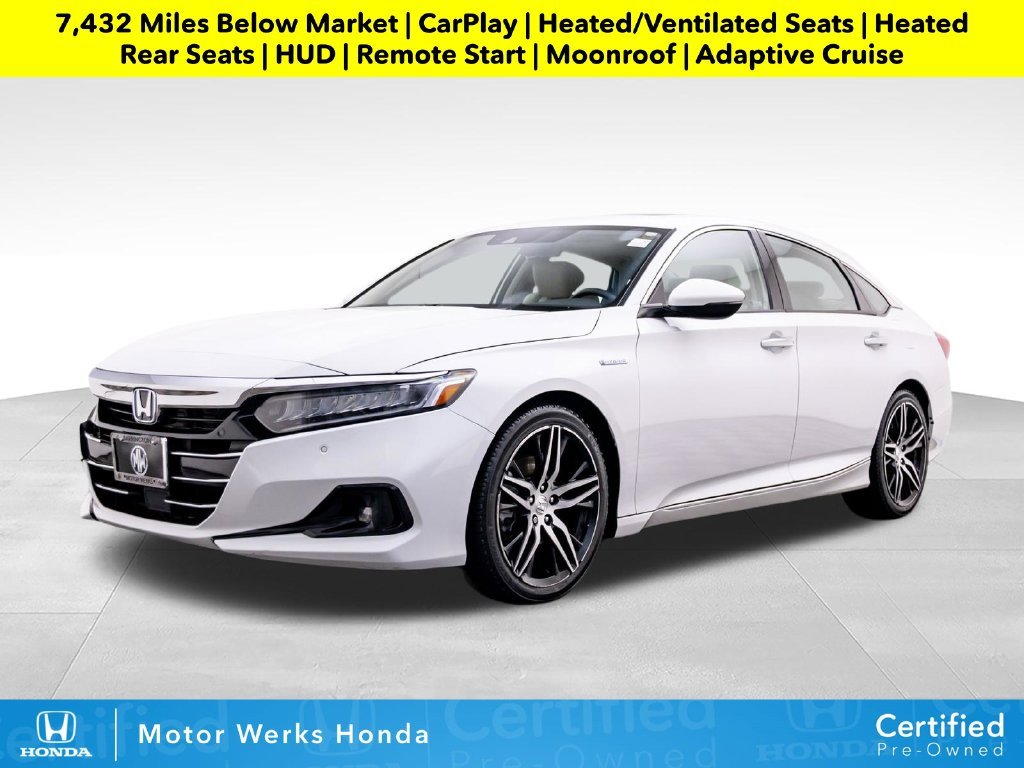 Certified Used 2022 Platinum White Pearl Honda Touring image 1