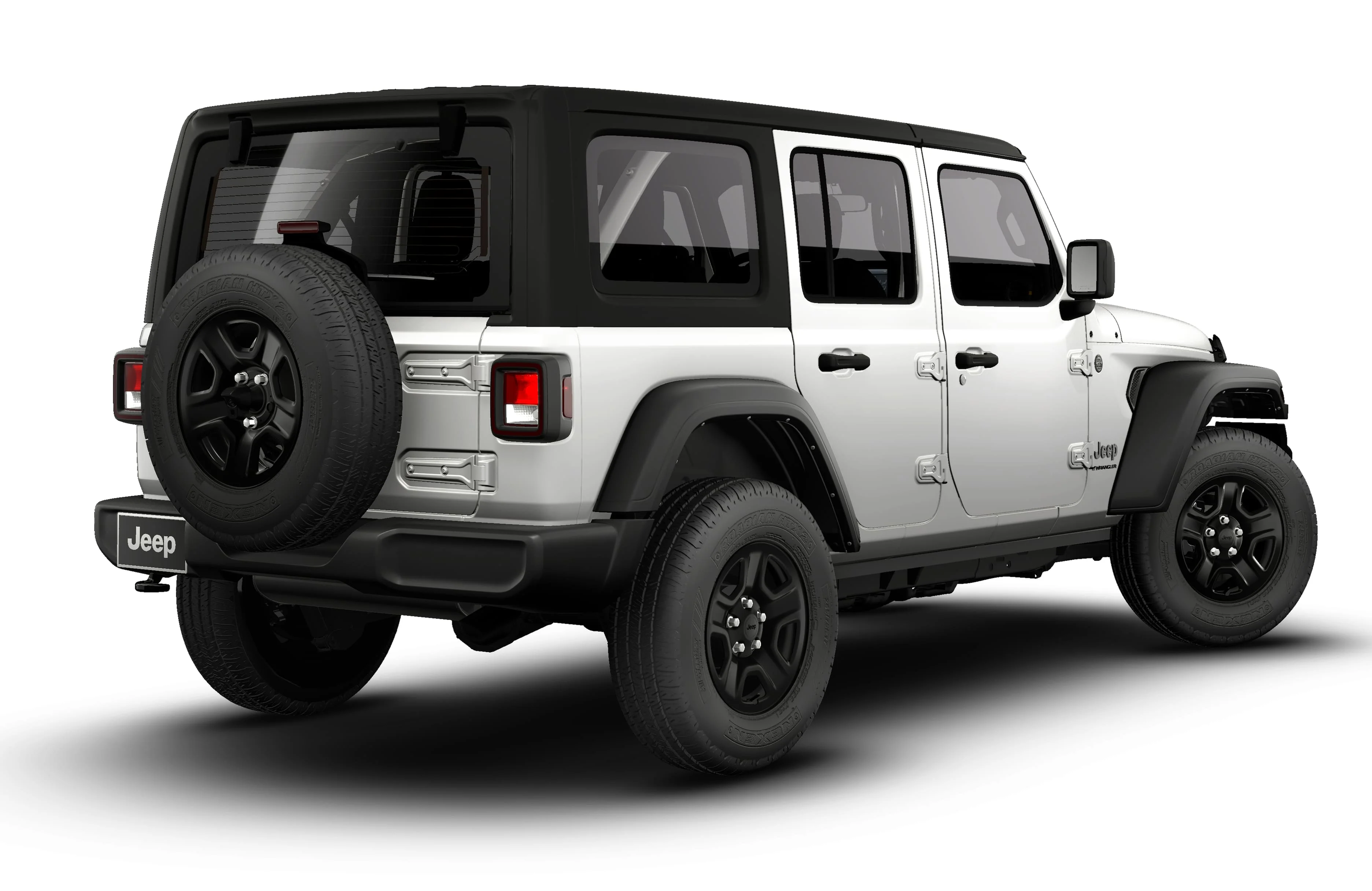 New 2026 Bright White Clear-Coat Exterior Paint Jeep Sport image 14