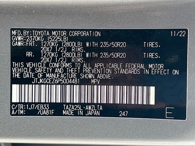 Used 2023 Silver Lexus 350 F SPORT Handling image 35