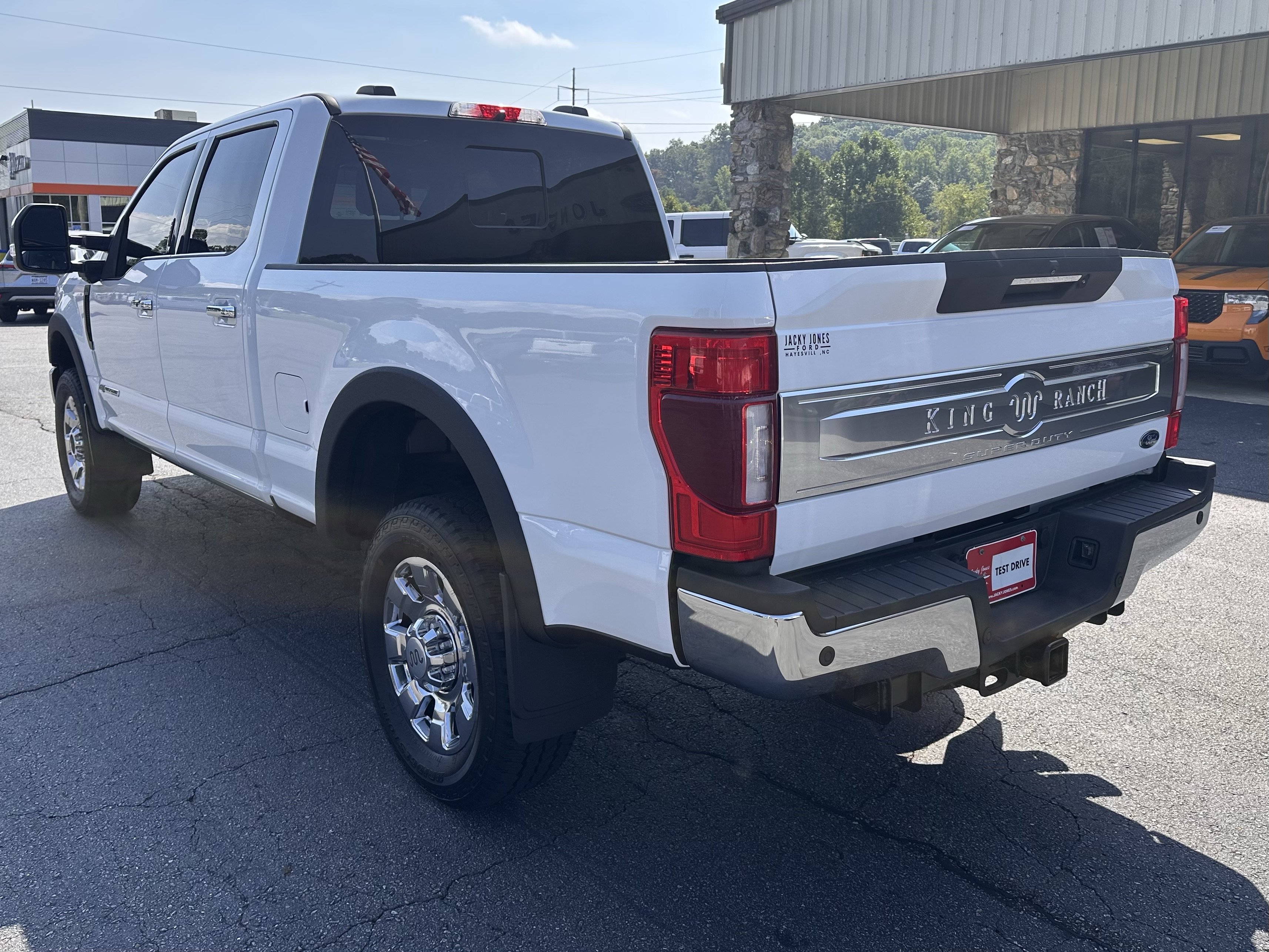 Used 2022 White Ford King Ranch image 8