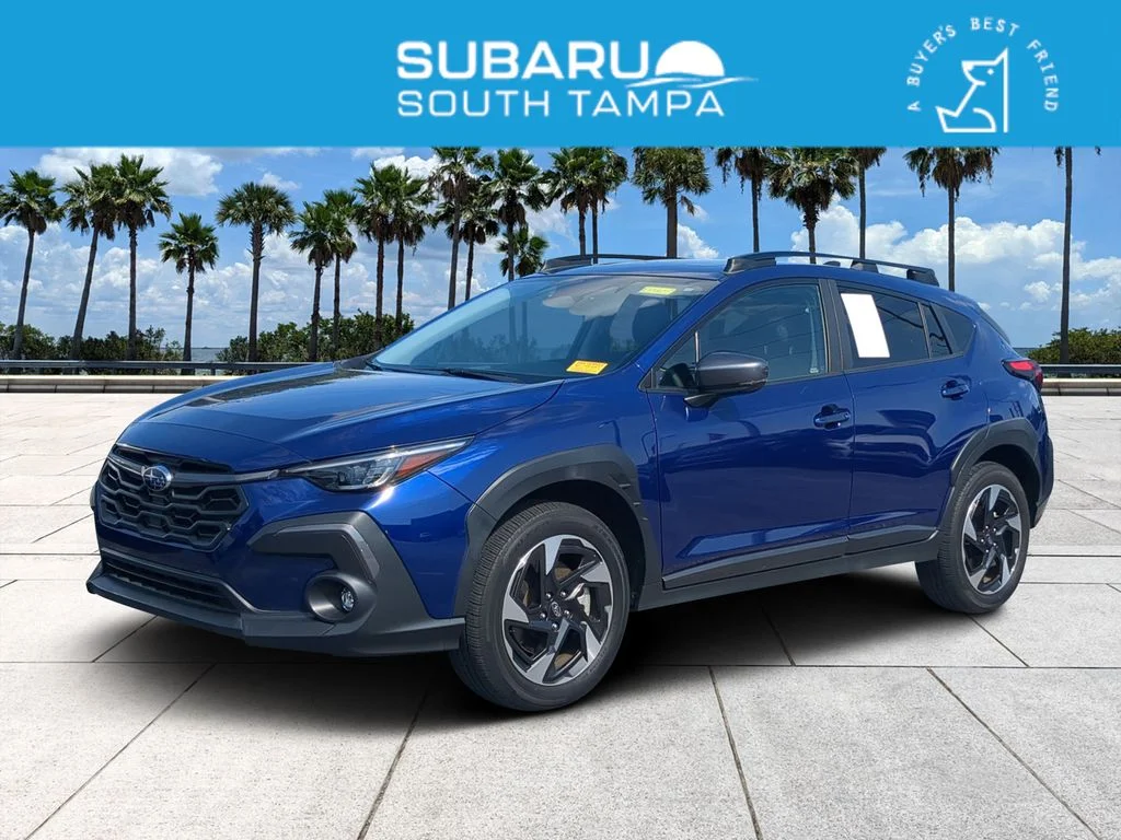 Certified Used 2024 Blue Subaru Limited image 1