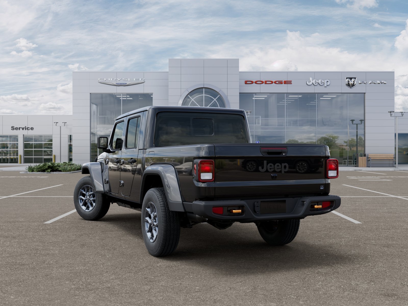 New 2026 Black Clear-Coat Exterior Paint Jeep 85th Anniversary Edition image 29