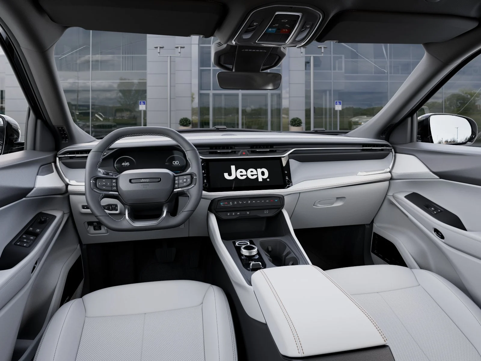 New 2026 Diamond Black Crystal Pearlcoat Jeep Limited image 14