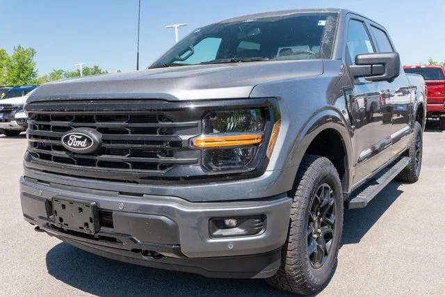 New 2026 Gray Metallic Ford XLT image 2