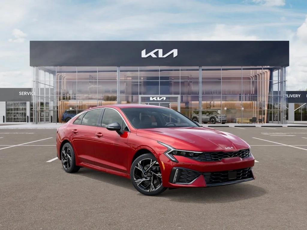 New 2026 Runway Red Kia GT-Line image 1