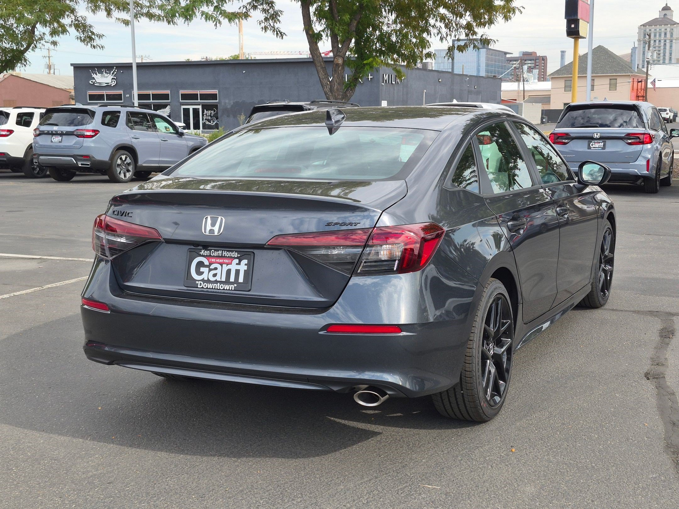 New 2026 Meteorite Gray Metallic Honda Sport image 3