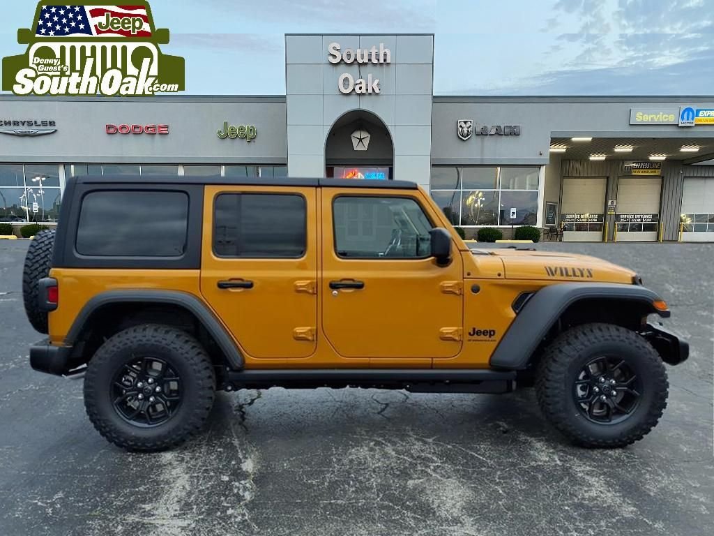 New 2026 Goldilocks Exterior Paint Jeep Willys image 2