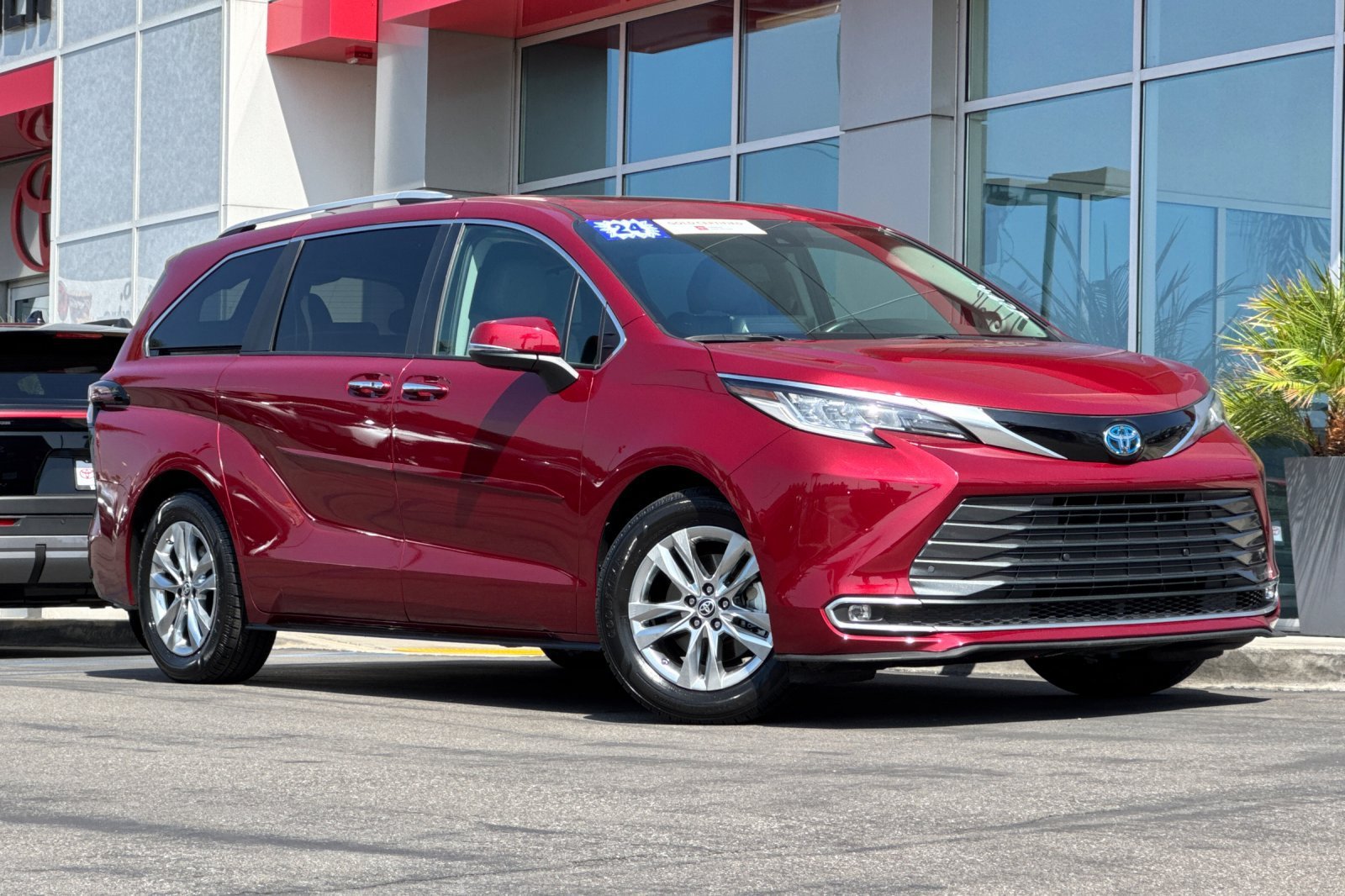 Used 2024 Red Toyota Limited image 2