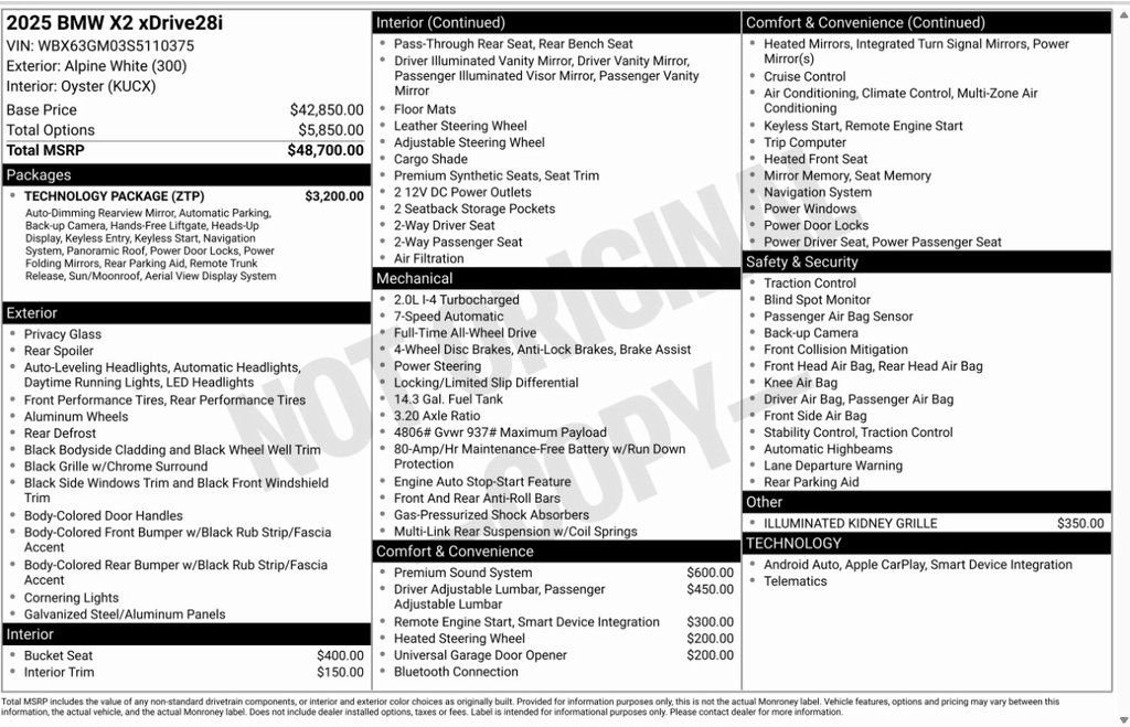2025 BMW X2 28i - Photo 8
