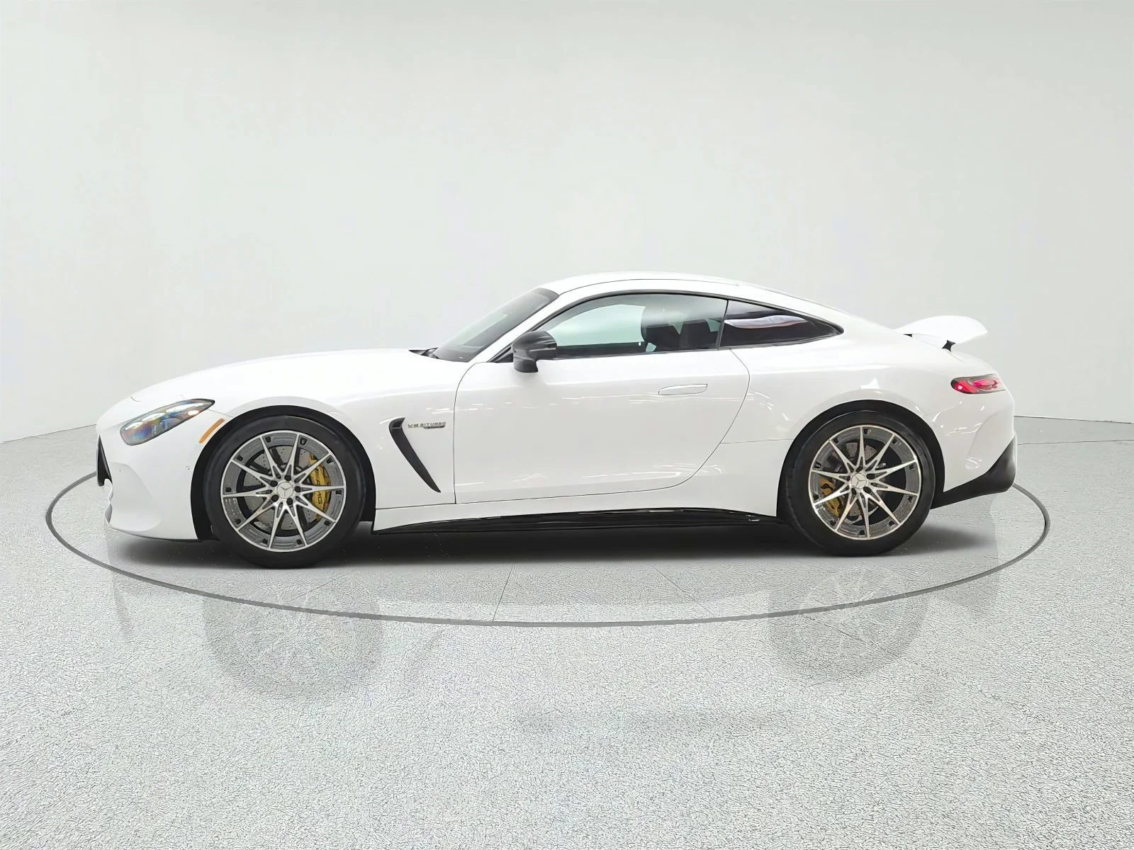 Certified Used 2024 MANUFAKTUR Moonlight White Metallic Mercedes-Benz AMG® GT 55 Coupe image 8