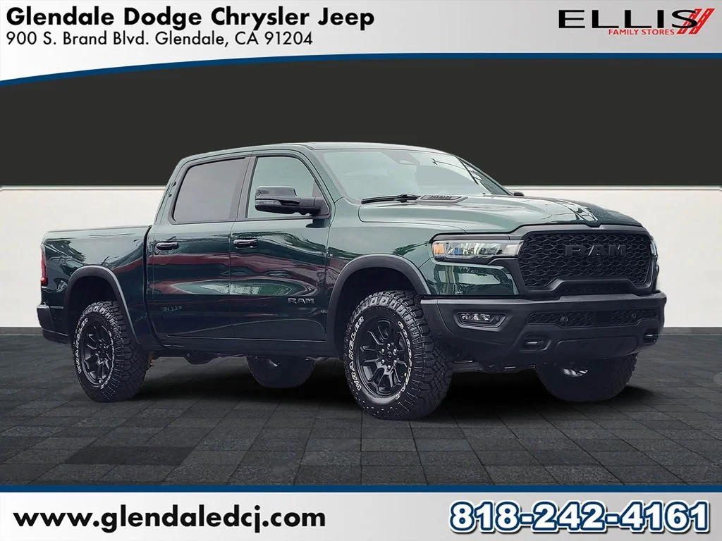 New 2026 Serrano-Green Metallic Exterior Paint RAM Rebel image 1