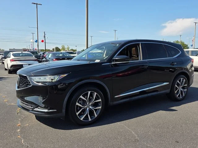 Used 2022 Black Acura Technology image 3