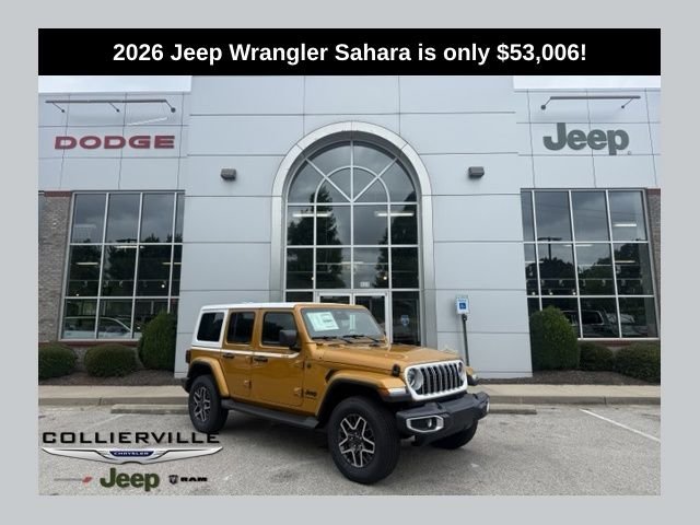 New 2026 Jeep Wrangler Sahara With Navigation &amp; 4WD