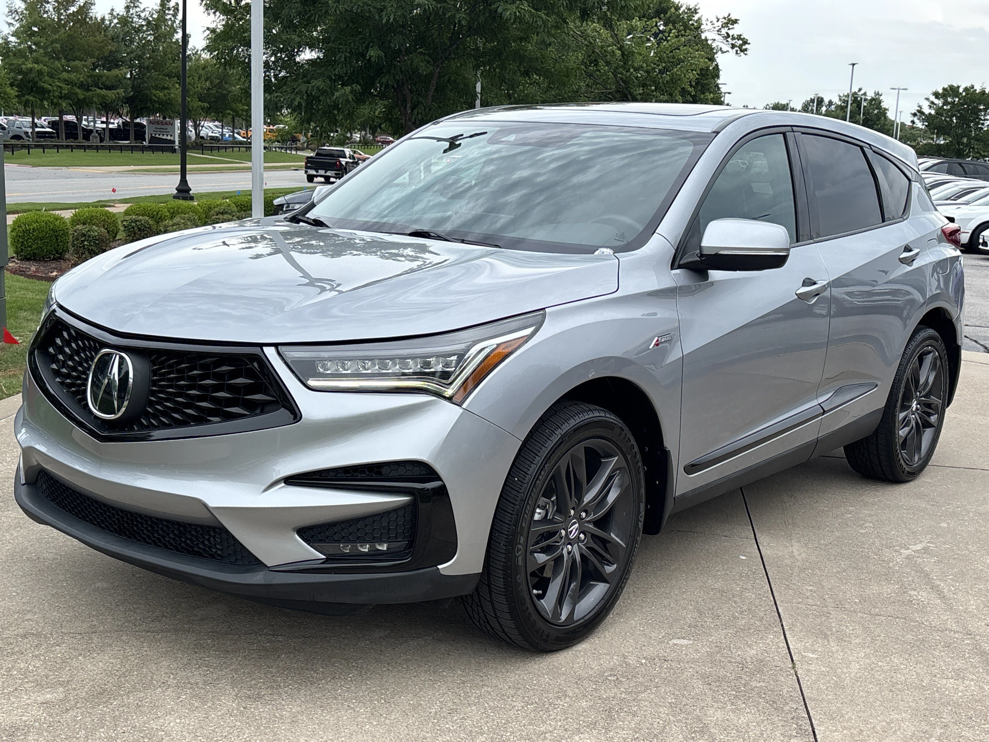 Used 2020 Lunar Silver Metallic Acura SH-AWD A-Spec Package image 13