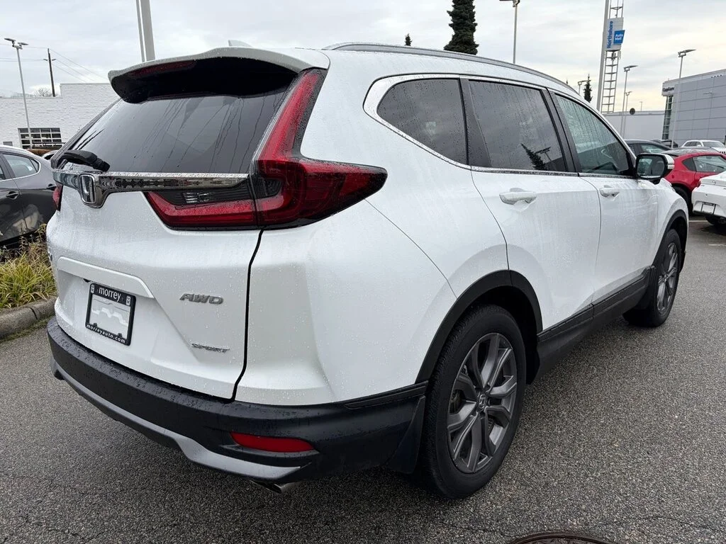 Used 2022 Platinum White Pearl Honda Sport 4WD Sport Model AWD image 6