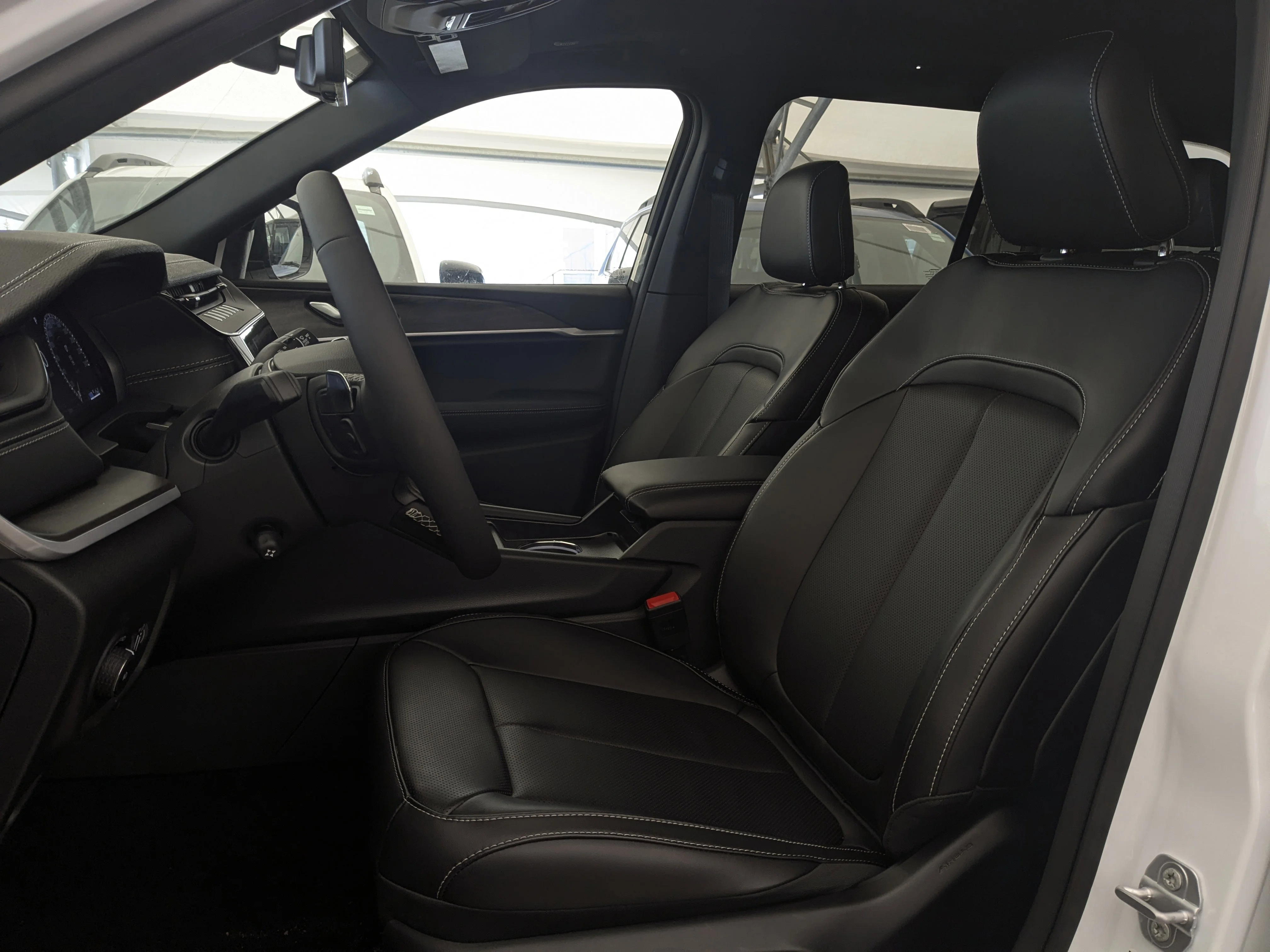 New 2026 White Jeep Limited - - Ltd Altitude Pkg - Lux Tech Grp II - Pano Sunroof - 20 Black Wheels & More image 14