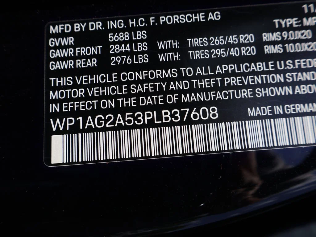Used 2023 Blue Porsche S image 38