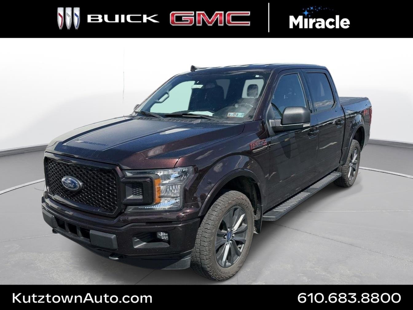 Used 2018 Magma Red Ford XLT image 1