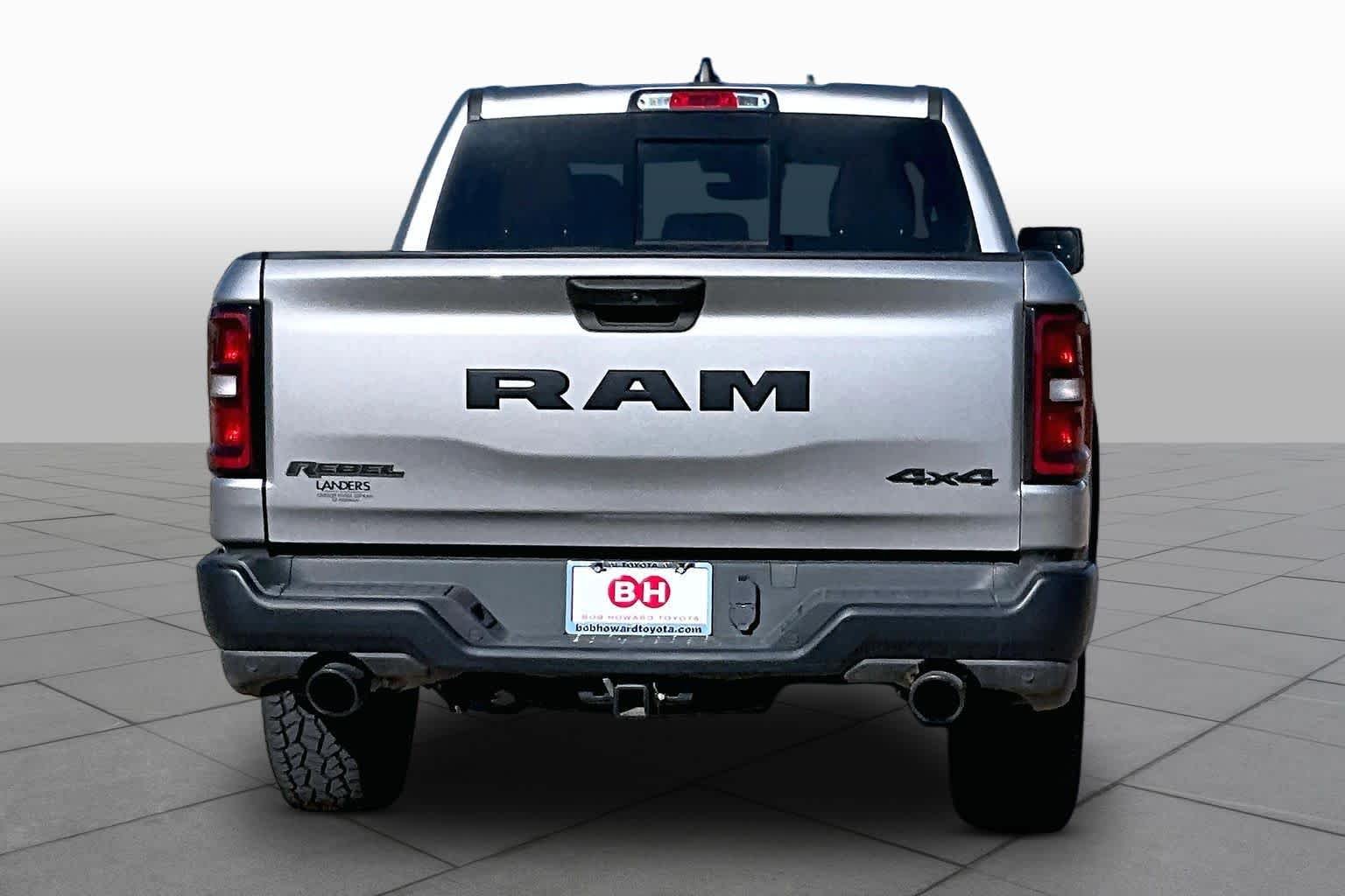 Used 2025 Billet Silver Metallic Clearcoat Ram Rebel image 5