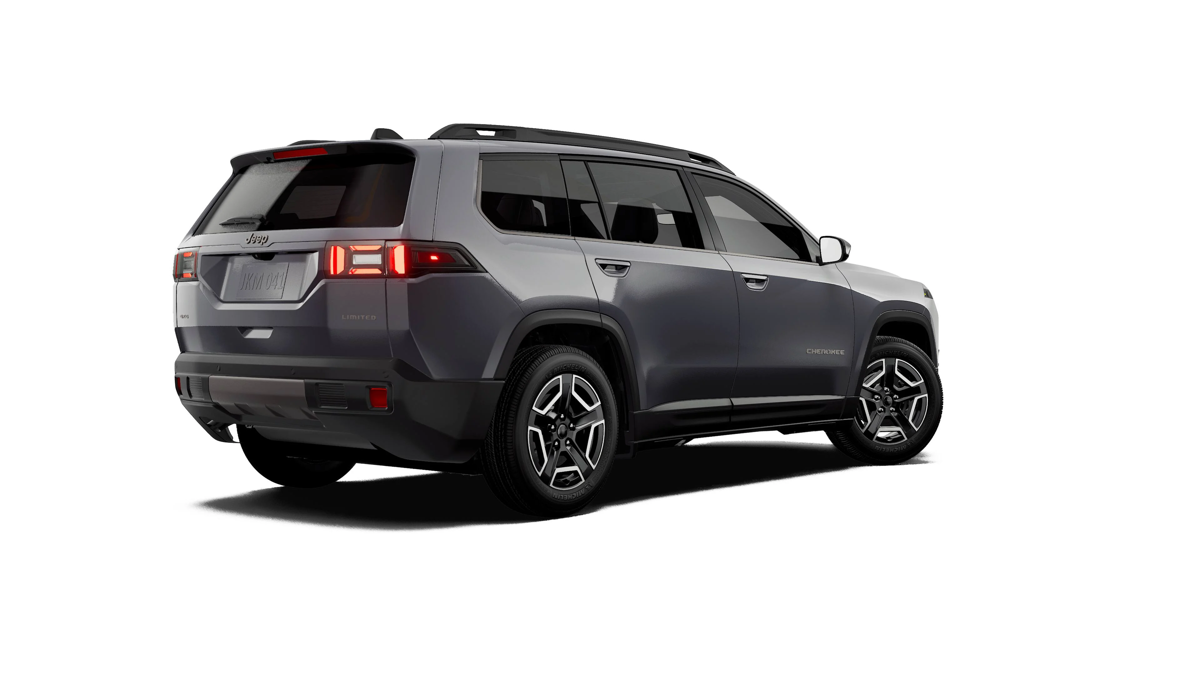 New 2027 Sting-Gray Clear-Coat Paint Jeep Limited image 2