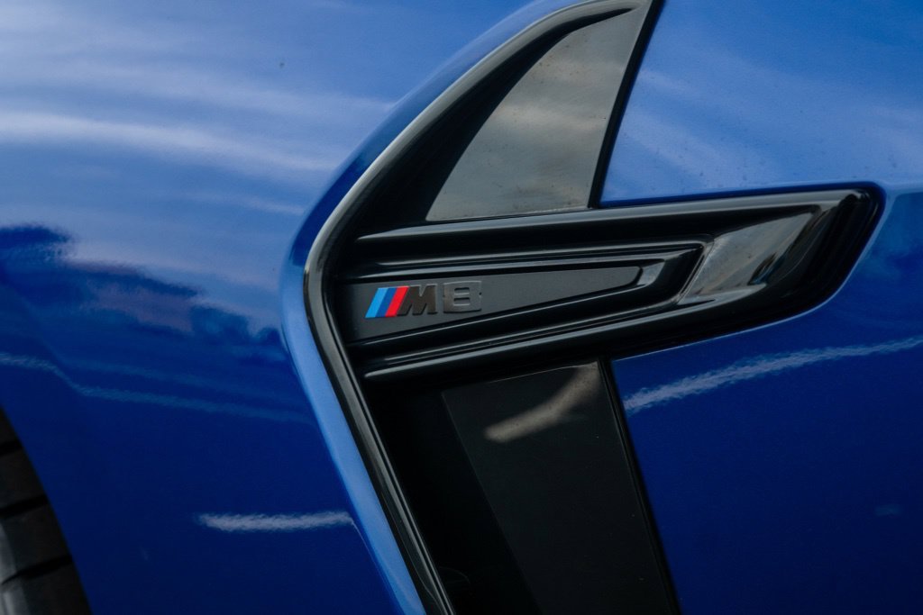 Used 2025 Marina Bay Blue Metallic BMW Competition image 4