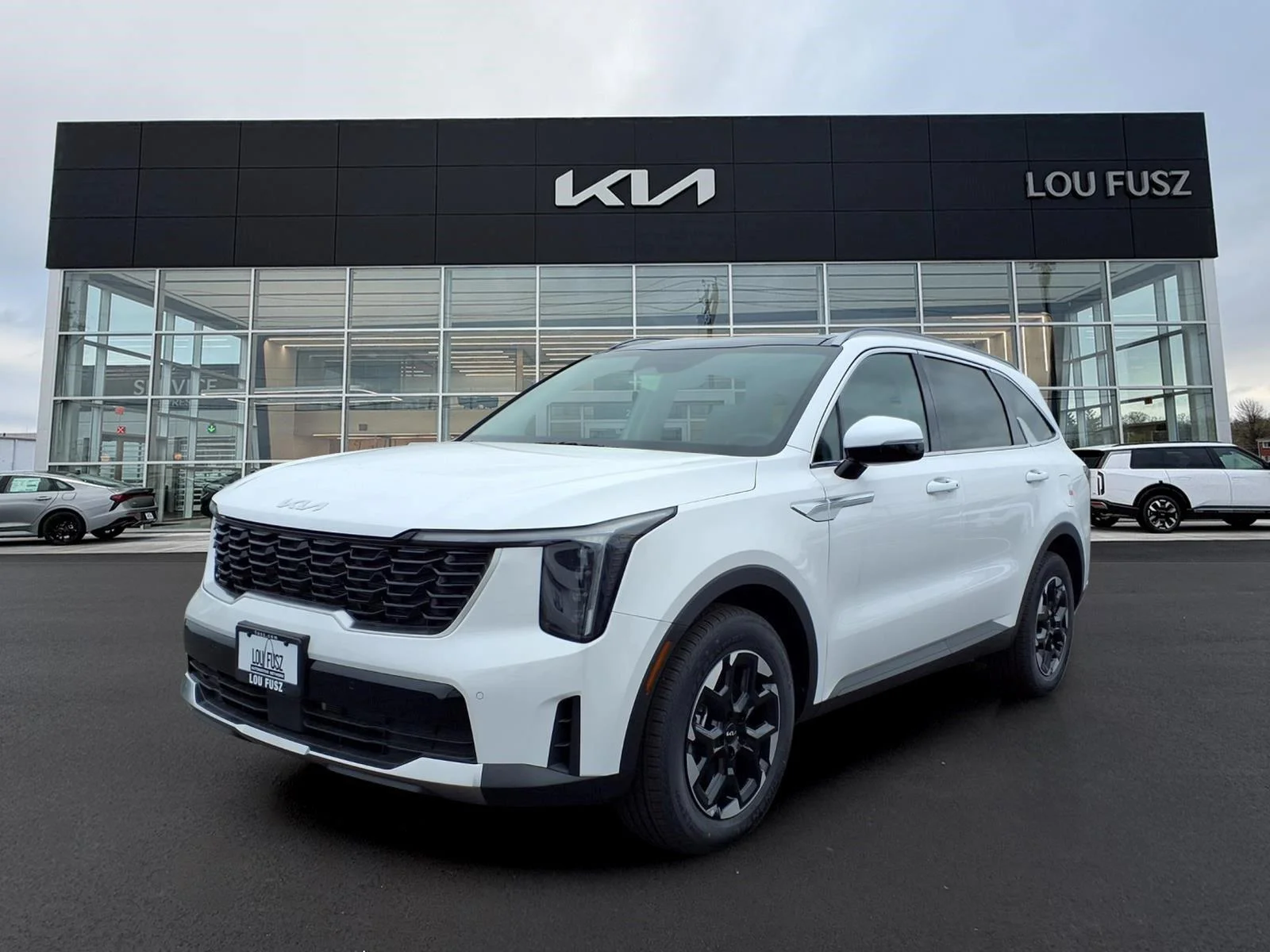 New 2026 Glacial White Pearl Kia S image 1