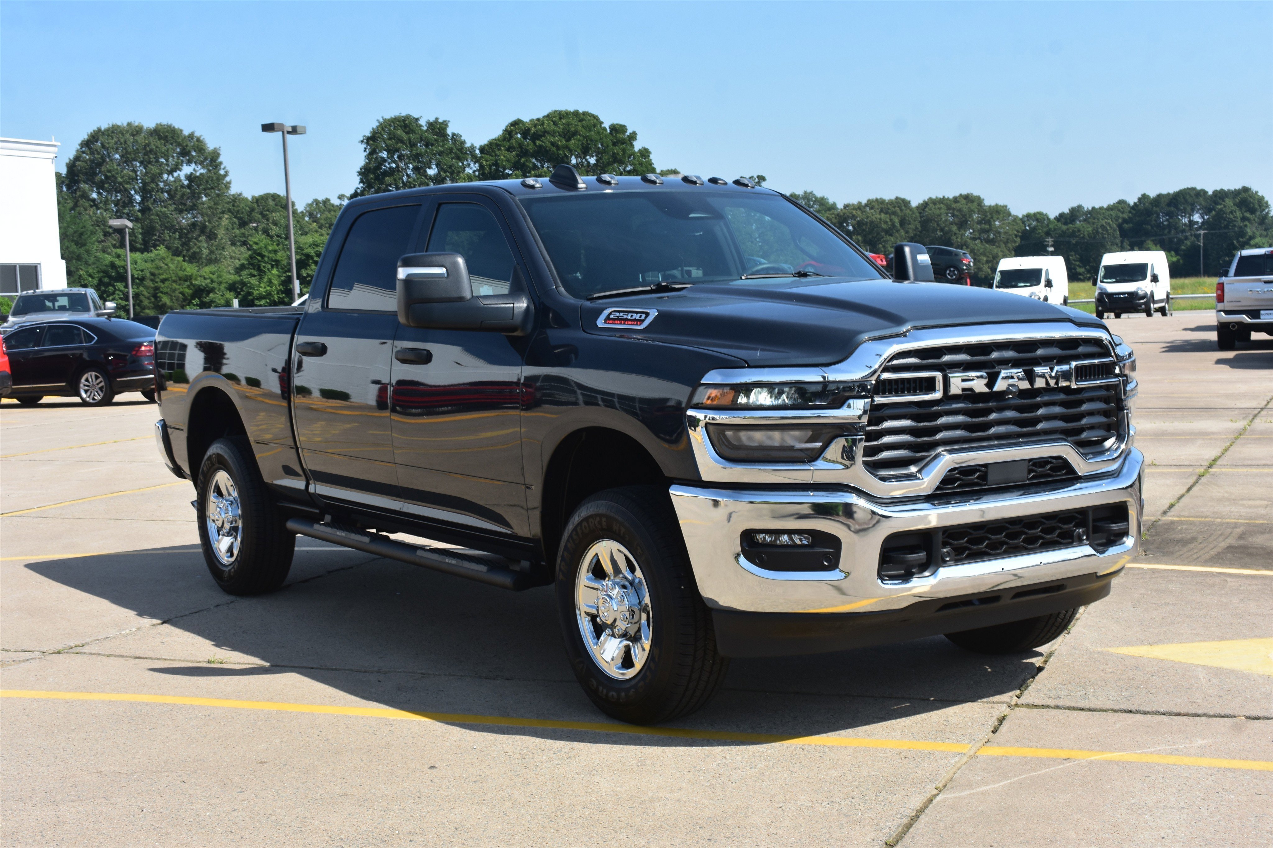 New 2026 Forged Blue Metallic Exterior Paint RAM Tradesman image 3