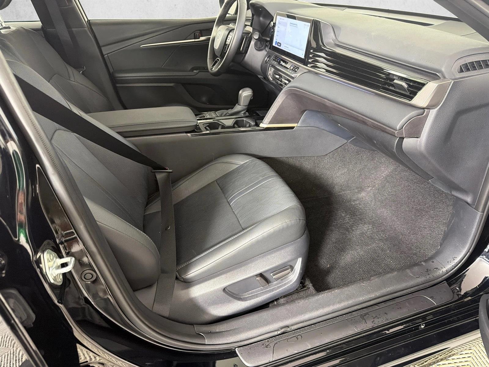 Certified Used 2025 Midnight Black Metallic Toyota XSE image 14