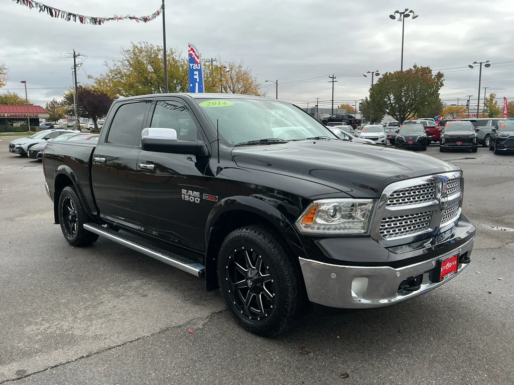 Used 2014 Black Clearcoat Ram Laramie image 2