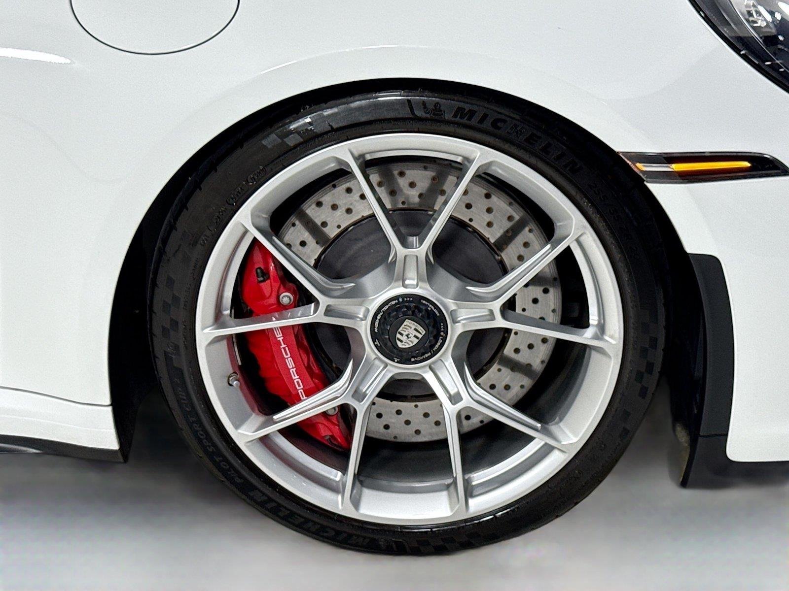Used 2022 White Porsche GT3 w/Touring Package / Manual image 32
