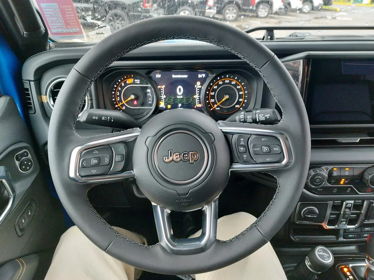 New 2026 Blue Jeep Sahara 4 Door 4x4 image 14