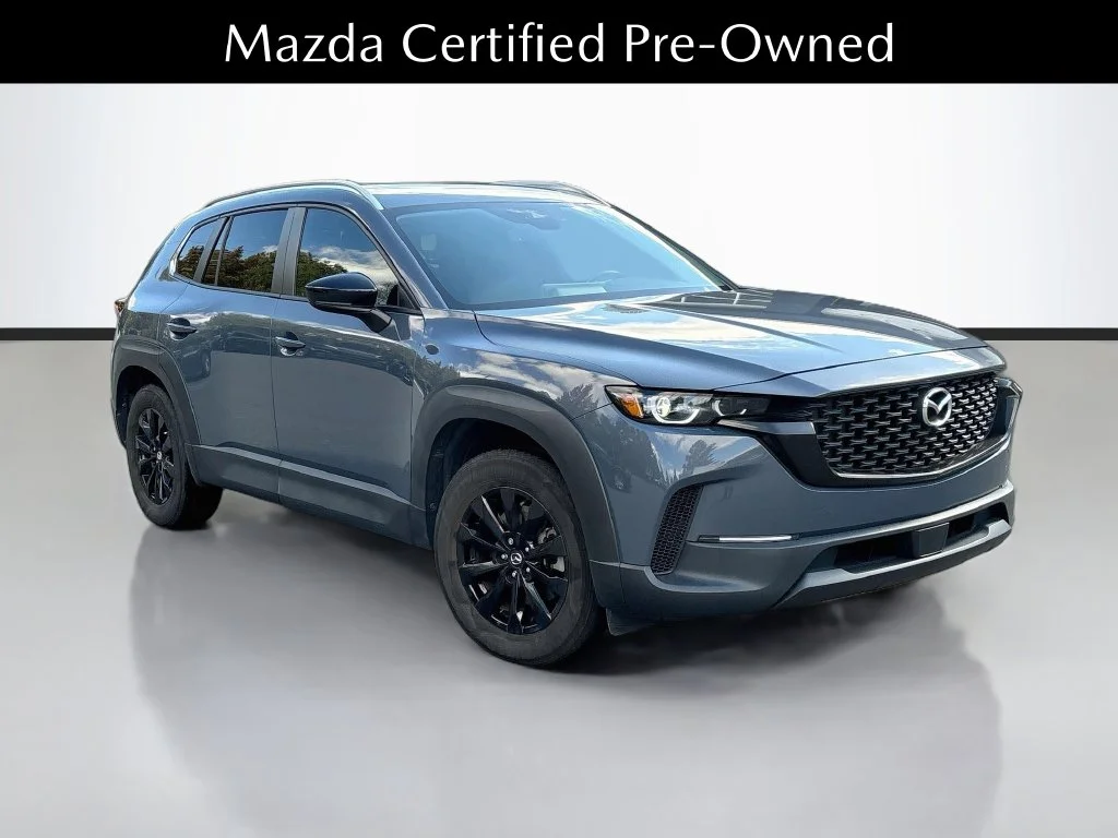 Certified Used 2024 Gray Metallic Mazda 2.5 S Preferred Package image 1