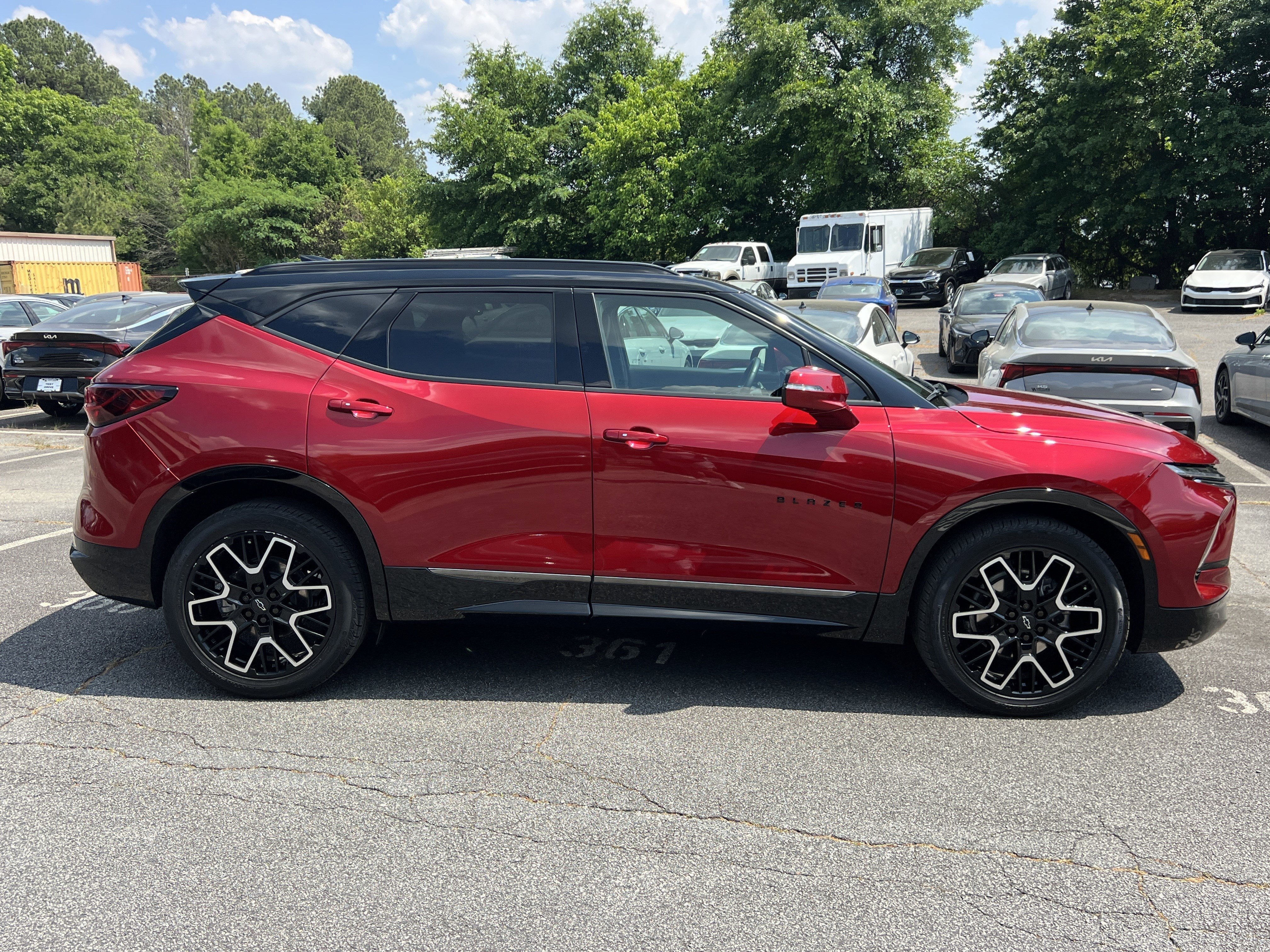 Used 2023 Radiant Red Tintcoat Chevrolet RS image 8