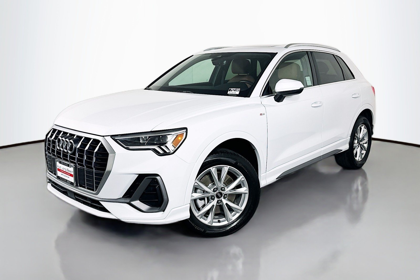 Used 2023 Glacier White Metallic Audi S line Premium image 1