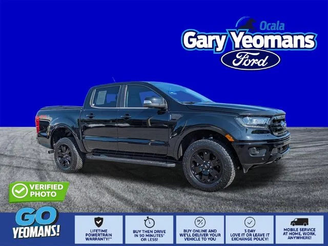 Certified Used 2020 Shadow Black Ford Lariat image 1