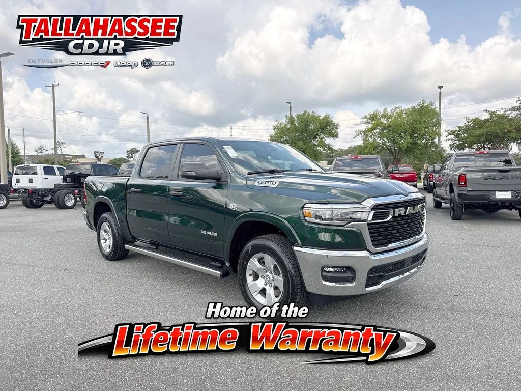 New 2026 Serrano Green Metallic RAM Big Horn/Lone Star image 1