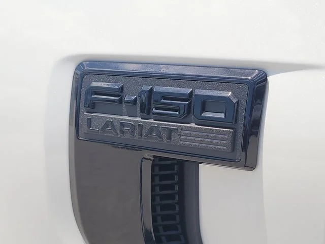 New 2026 White Metallic Ford Lariat image 9